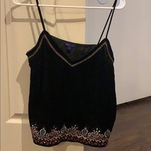Velvet tank top